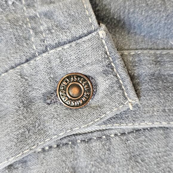 Pants Gray Levis Miners pants jeans no size tag GUC - Picture 6 of 10